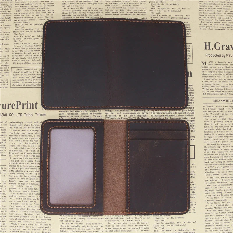 Carteira Executiva de Couro Legítimo | Allegante Vintage