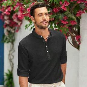 Camisa de Linho Beach Wear