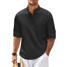 Camisa de Linho Beach Wear