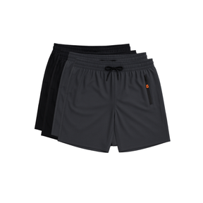 Kit 4 Bermudas DryFit PremiumPerformance - Secagem rápida, Bolso com Zíper e Ajuste Anatômico | FRETE GRÁTIS