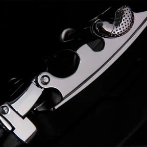 Cinto Masculino de Couro Preto Vondore LV02