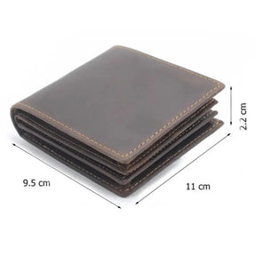 Carteira de Couro Legítimo Anti RFID | Allegante Leather II