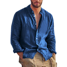 Camisa de Linho Beach Fashion