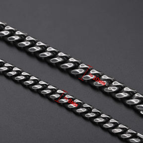 Pulseira Masculina em Aço Inoxidável Elegante e Robusta Estilo Urbano