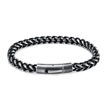 Pulseira Masculina em Aço Inoxidável Elegante e Robusta Estilo Urbano