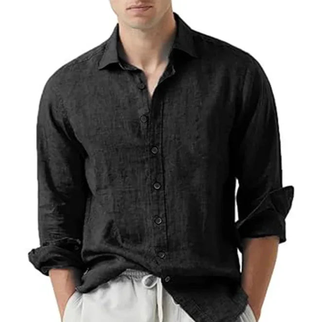 Camisa de Linho Old Money